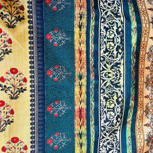 Exquisite handcrafted silk Italian shawl